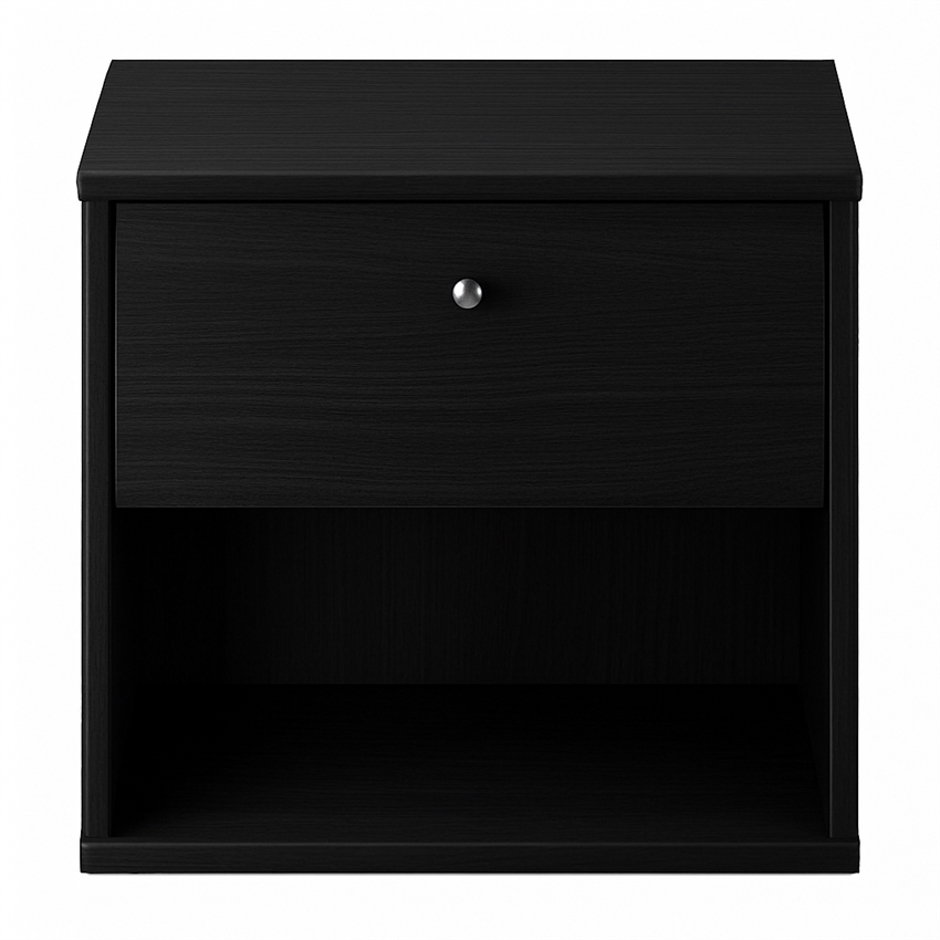 Mistral sengebord m. skuffe | Sort